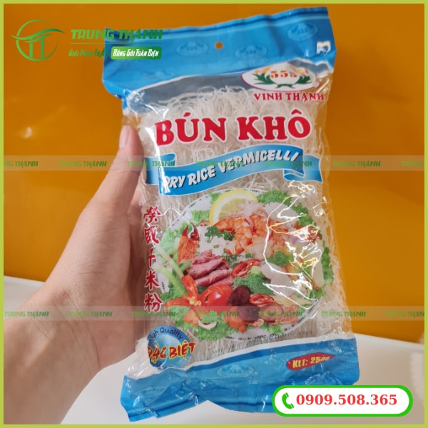 Bao bì đục lỗ đựng bún khô