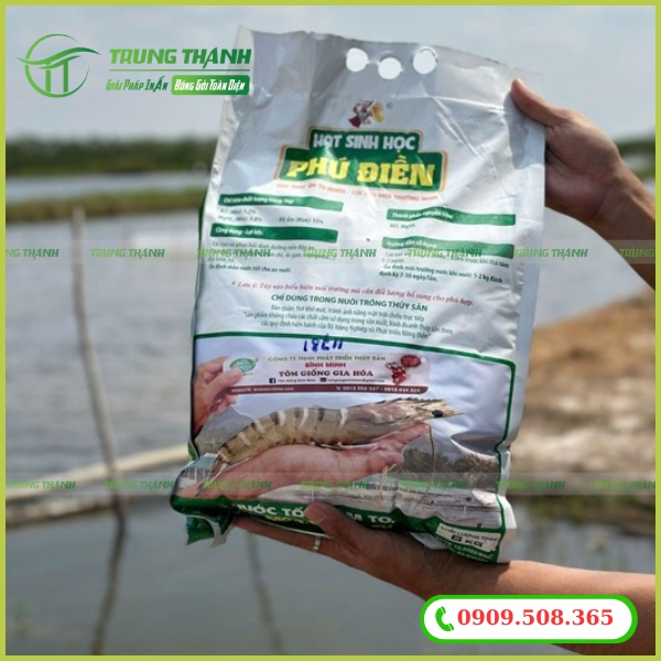 Bao bì đục lỗ thuốc thủy sản