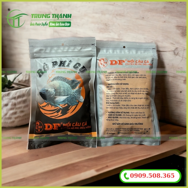 Bao bì đựng mồi câu cá giá rẻ chất lượng