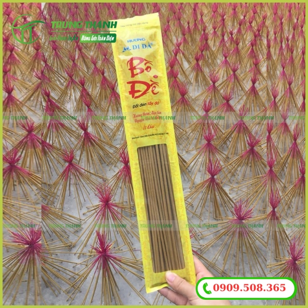 Bao bì đựng nhang bồ đề