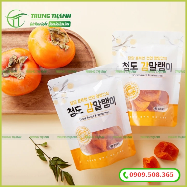 Bao bì hồng sấy dẻo