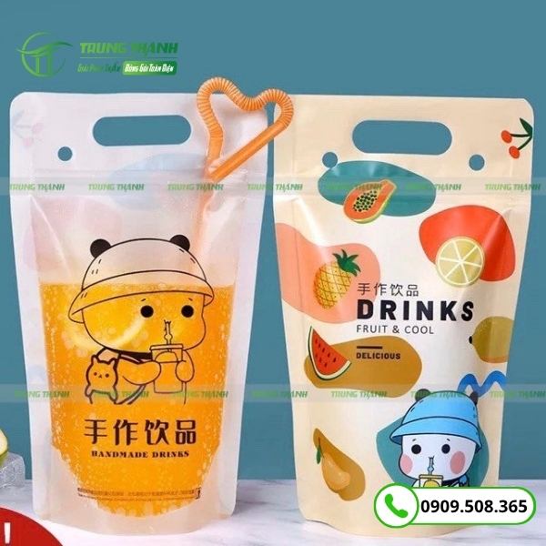 Bao bì màng ghép phức hợp đựng trà chanh