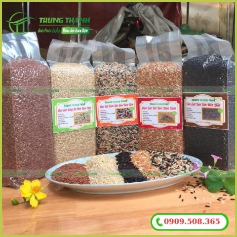 Bao bì nhựa đựng gạo lức