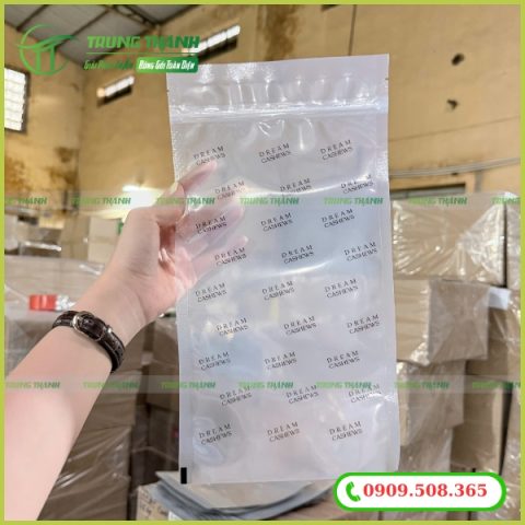 Bao bì zipper nhựa trong