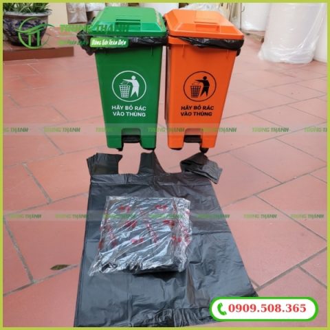 Bao rác size lớn đựng rác công nghiệp