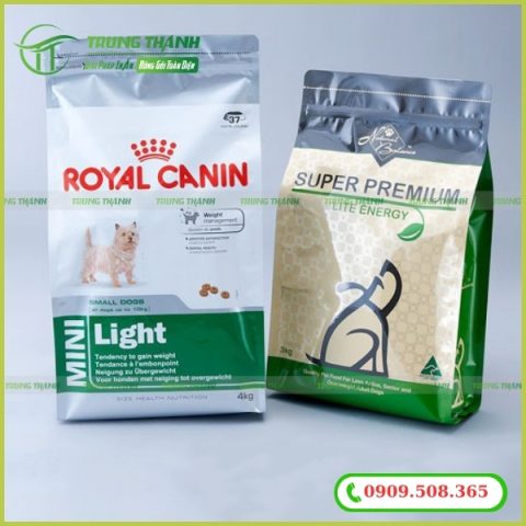 Bịch zip 8 cạnh đựng thức ăn