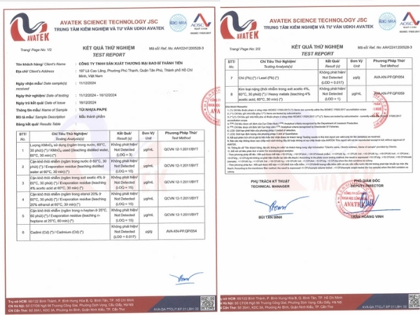 Chứng nhận an toàn tại Trung Thành