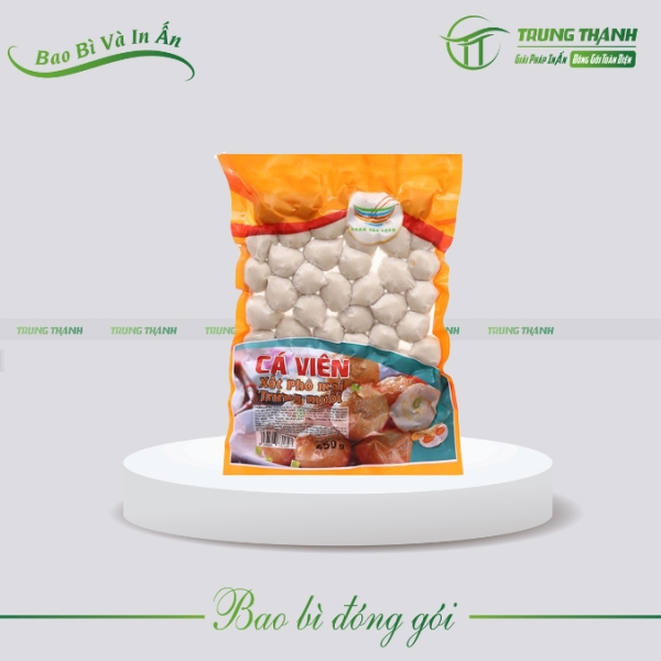 sản xuất bao bì cá viên