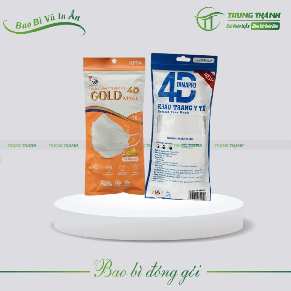 bao bì đựng khẩu trang