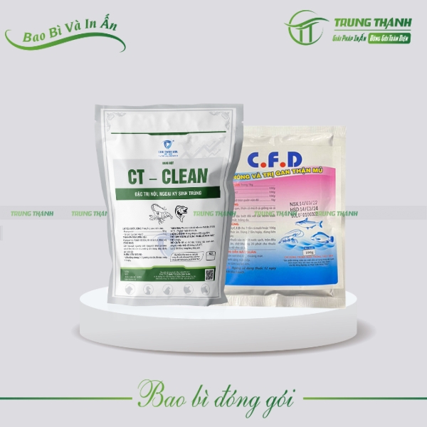 sản xuất bao bì đựng thuốc thủy sản