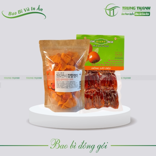 sản xuất bao bì hồng sấy dẻo