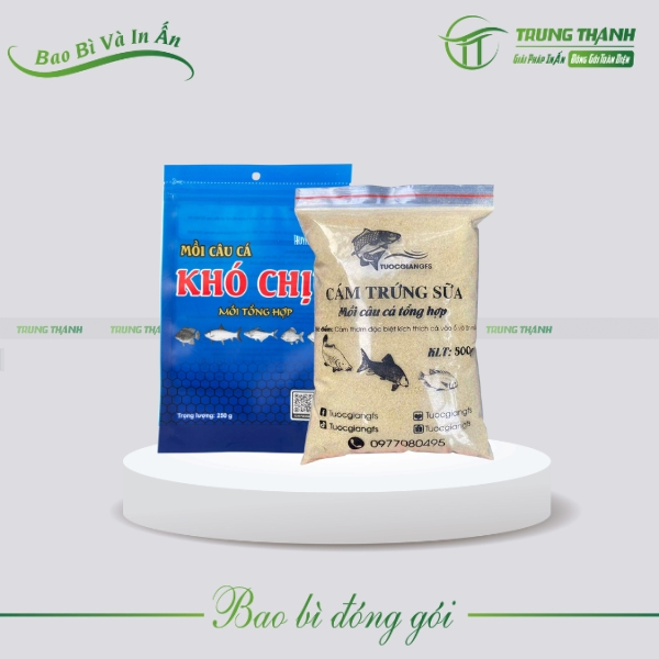 Đại diện bao bì mồi câu cá