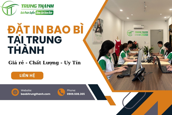 Đặt in bao bì số lượng ít