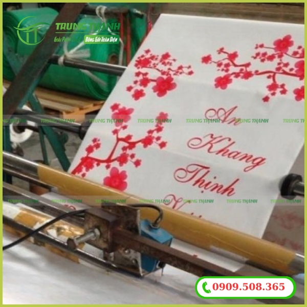 In túi nilon đựng lịch tết