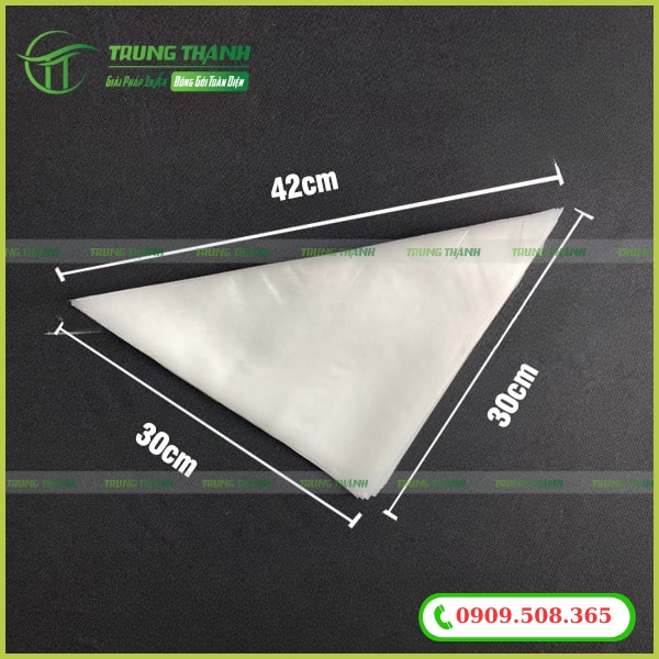 Kích thước túi bắt kêm tam giác