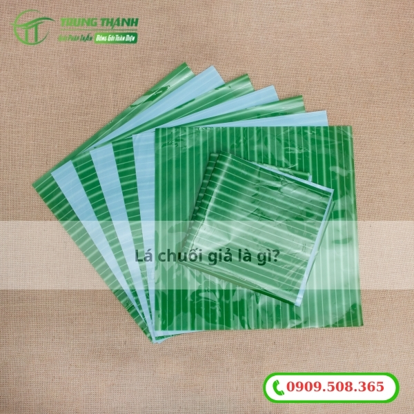 Lá chuối giả là gì