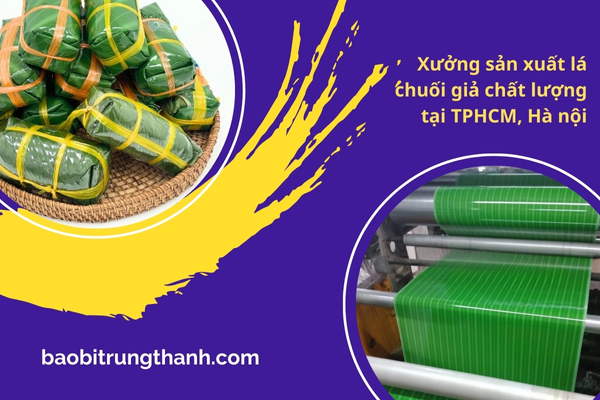 Nhận cung cấp lá chuối giả giá rẻ tại TPHCM, Hà Nội