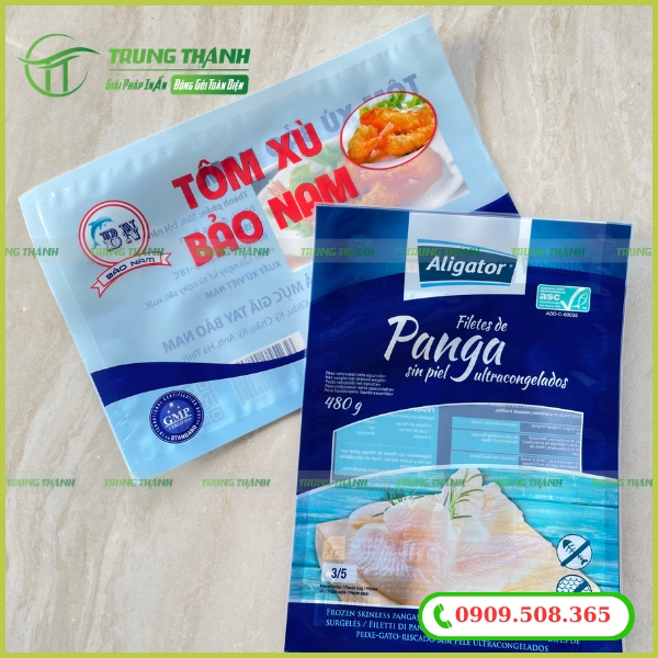 Nhận sản xuất bao bì thủy sản các loại