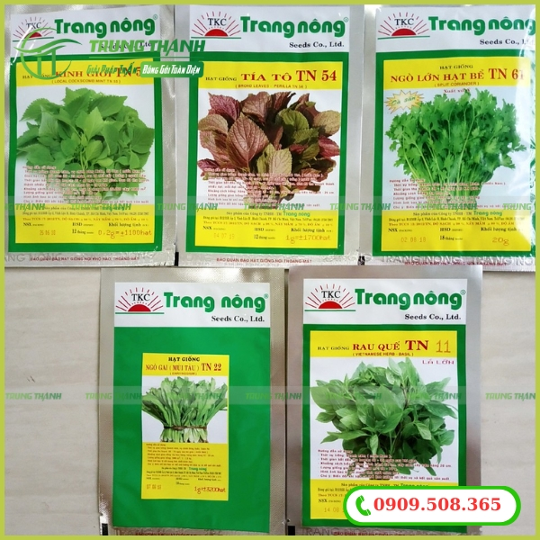 Sản xuất bao bì hạt giống theo yêu cầu