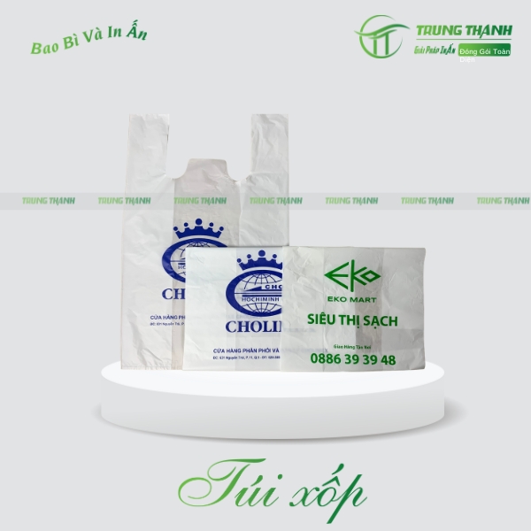 Sản xuất túi xốp siêu thị