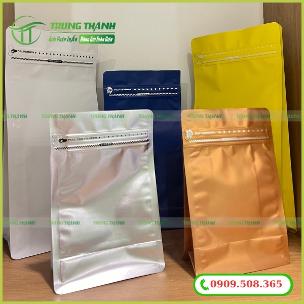 Sản xuất túi zipper màu giá rẻ