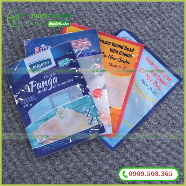 Thiết kế in bao bì cá basa sắc nét