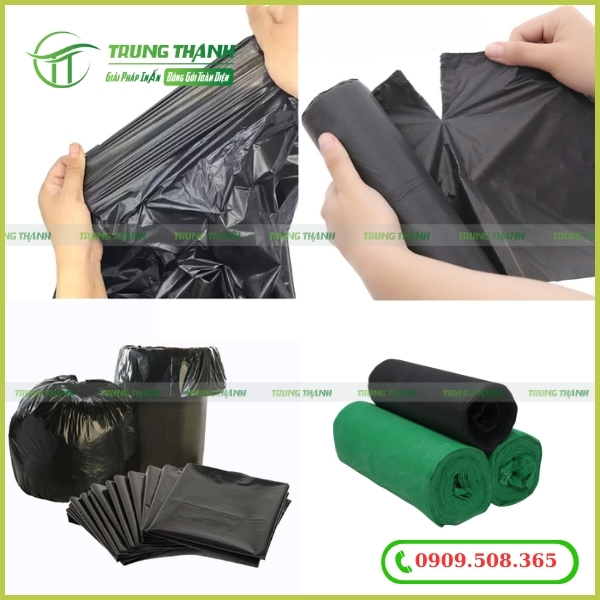 Trung Thành cung cấp bọc rác đen công nghiệp giá rẻ