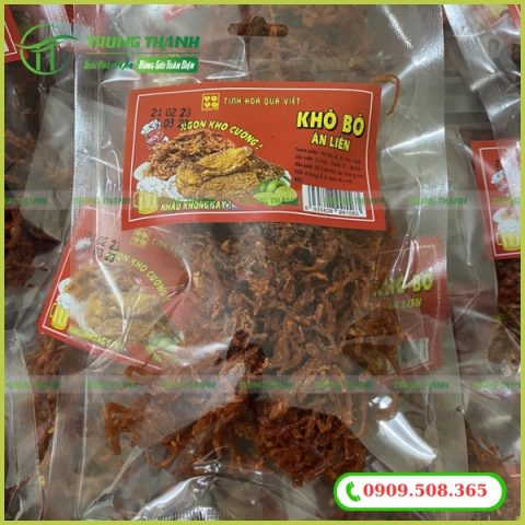 Túi PA đựng bò khô