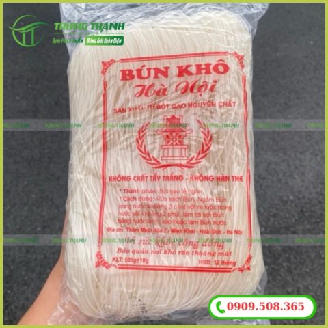 Túi PE đựng bún khô