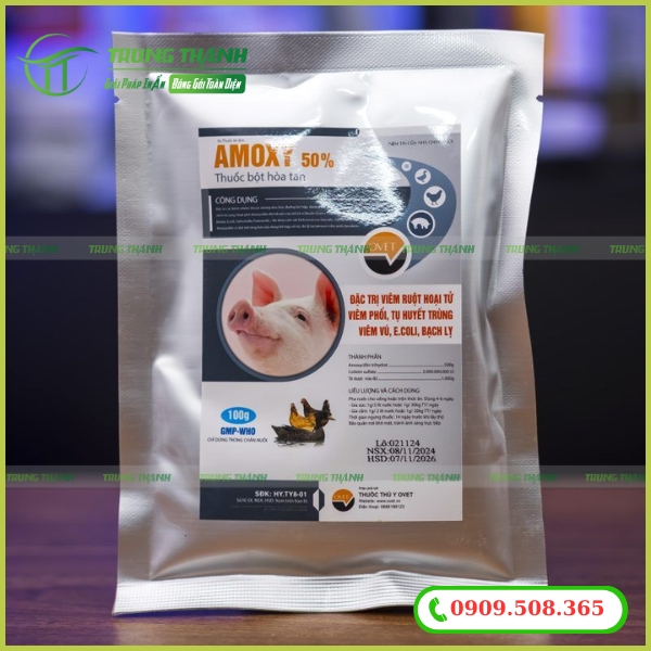 Túi bạc đựng thuốc thú y