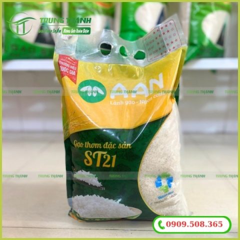 Túi đục lỗ đựng gạo