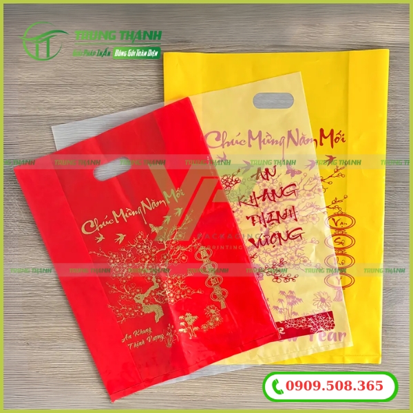 Túi hột xoài đựng lịch tết