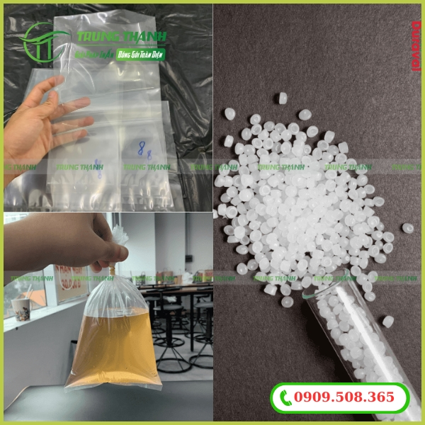 Túi nhựa PE nguyên sinh đựng nước lèo