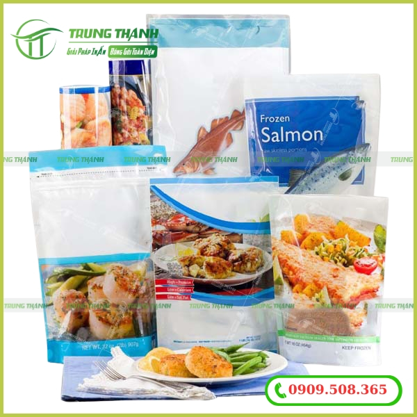 Túi nilon đựng cá basa