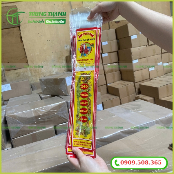 Túi nilon đựng nhang thơm