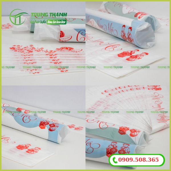 Túi ống đựng lịch tết