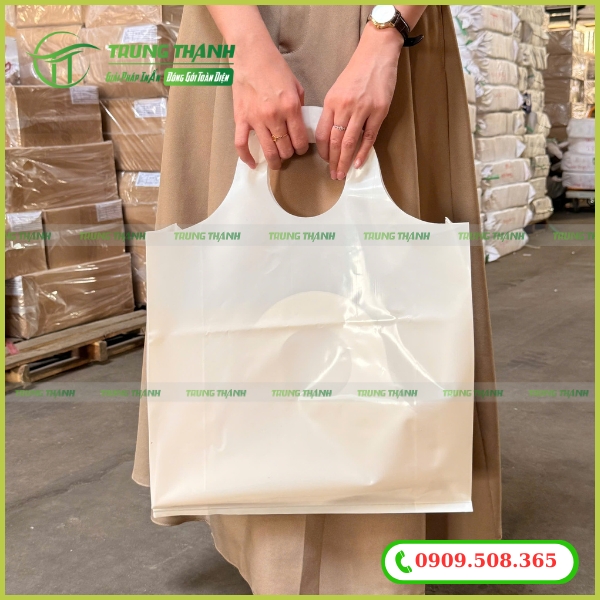 Túi quai tròn đựng mỹ phẩm