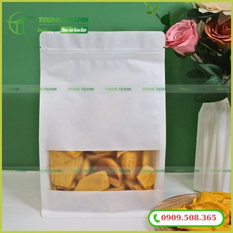 Túi zip 8 cạnh đựng mít sấy