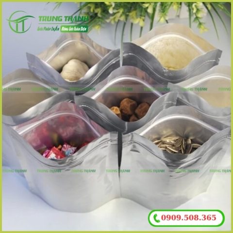 Túi zip bạc 1kg đựng thực phẩm