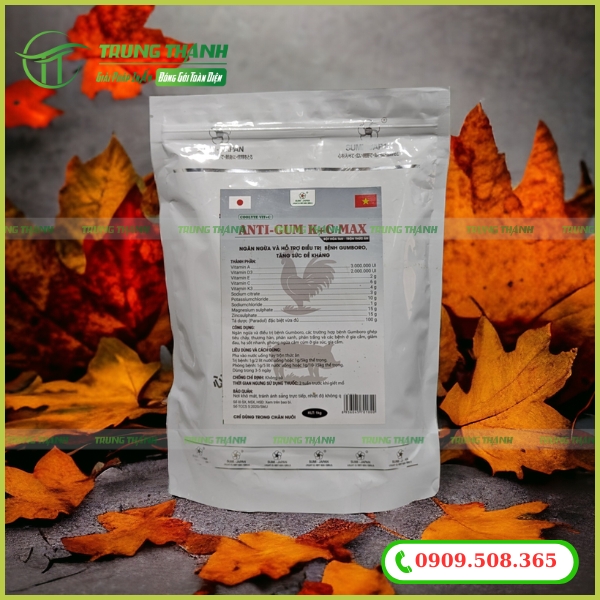 Túi zip đáy đứng đựng thuốc thú y