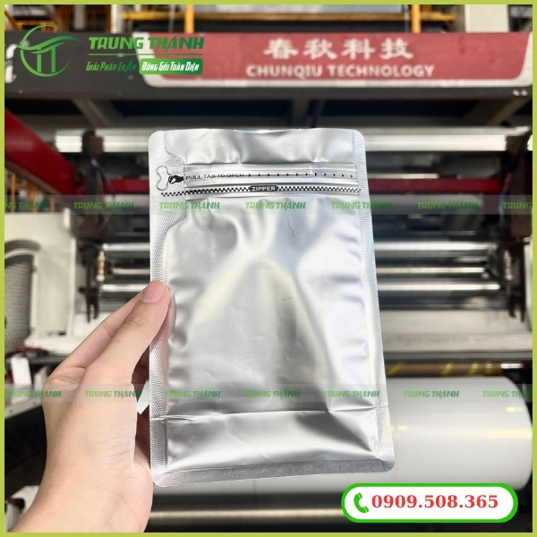 Túi zip nhôm 8 cạnh