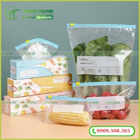 Túi zip trong có có khóa kéo