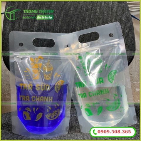 Túi zip trong trà chanh