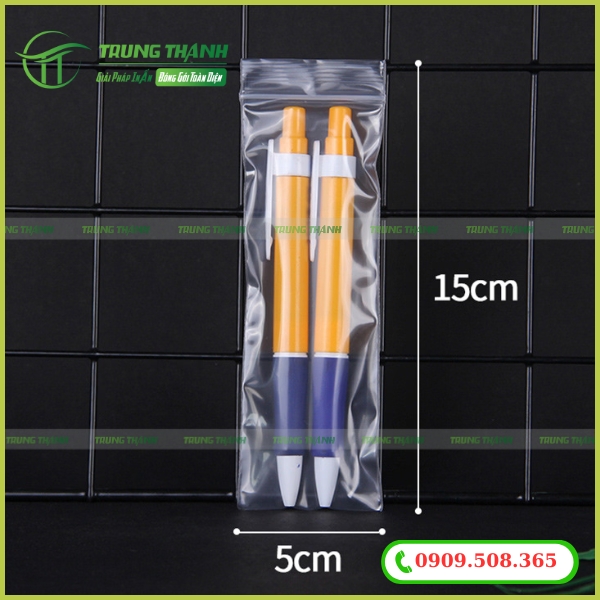 Túi zipper đựng văn phòng phẩm