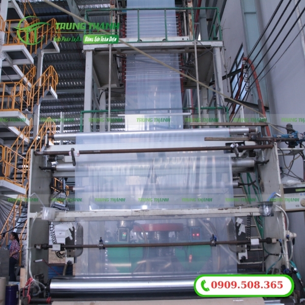 Xưởng sản xuất Túi PE size lớn tại Trung Thành