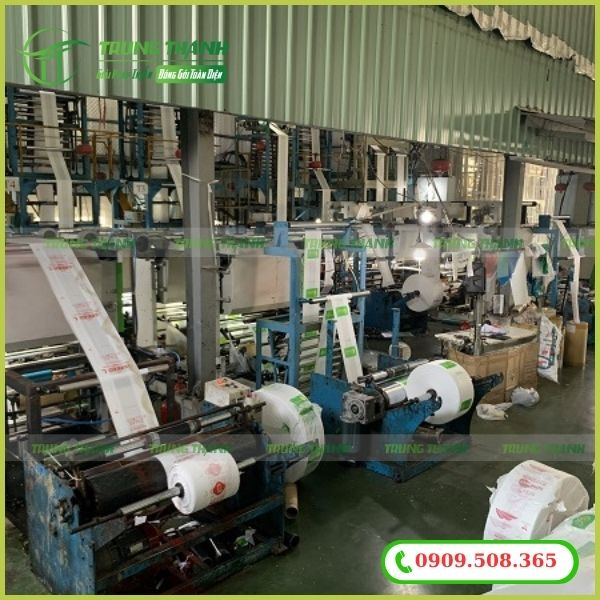 Xưởng sản xuất và in túi cá viên chiên tại Bao Bì Trung Thành