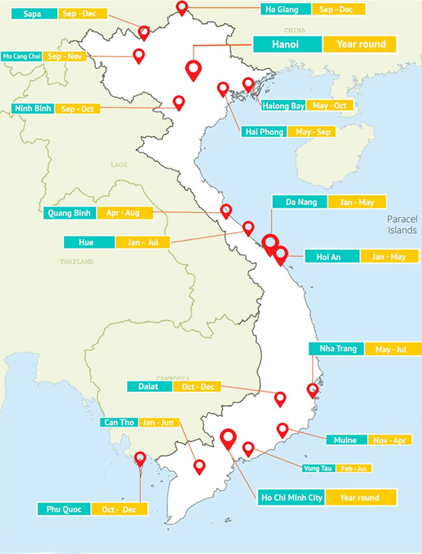 In bản đồ Việt Nam miễn phí