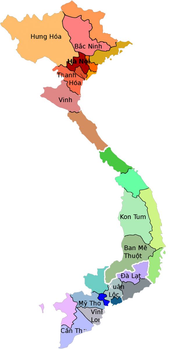 Thiết kế bản đồ Việt Nam đẹp, free