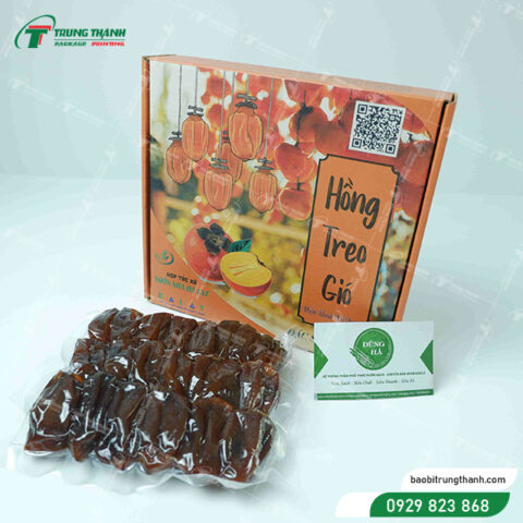 Bao bì đựng hồng sấy dẻo ngon