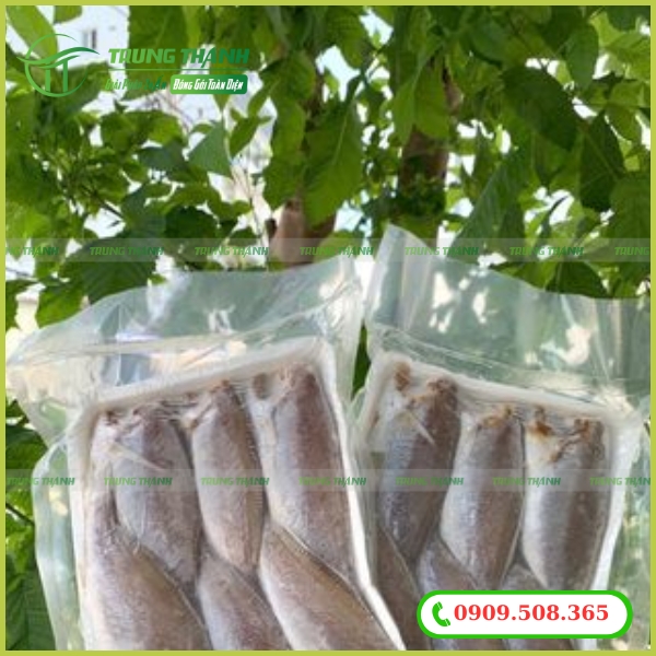 bao bì hút chân không đựng thủy sản